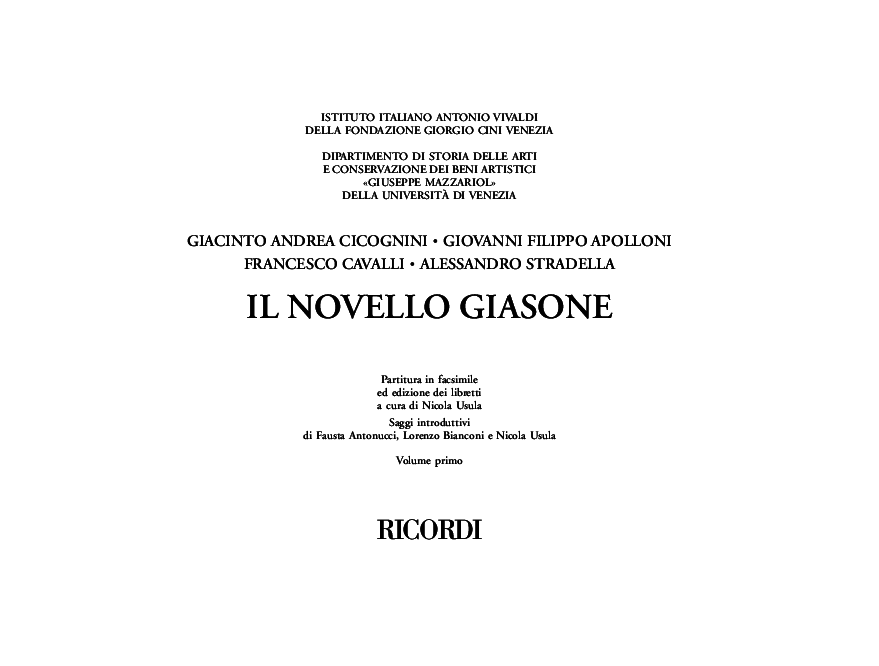“Altre trame, altri echi spagnoli nei drammi per musica di Cicognini: una strategia di scrittura”